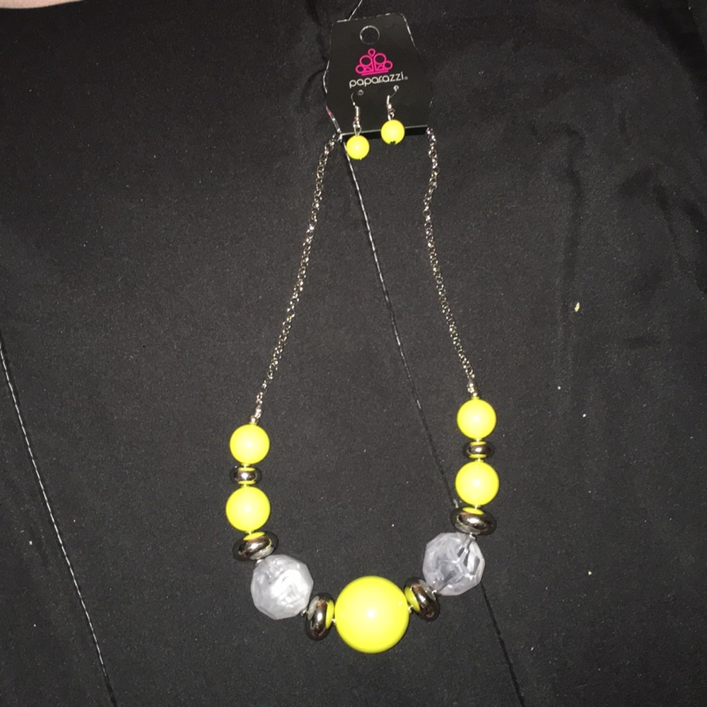Yellow necklace
